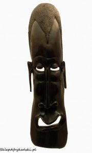 Maska afrykańska z hebanu